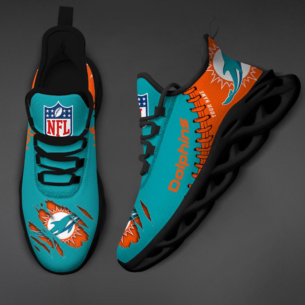 Miami Dolphins Max Soul Shoes