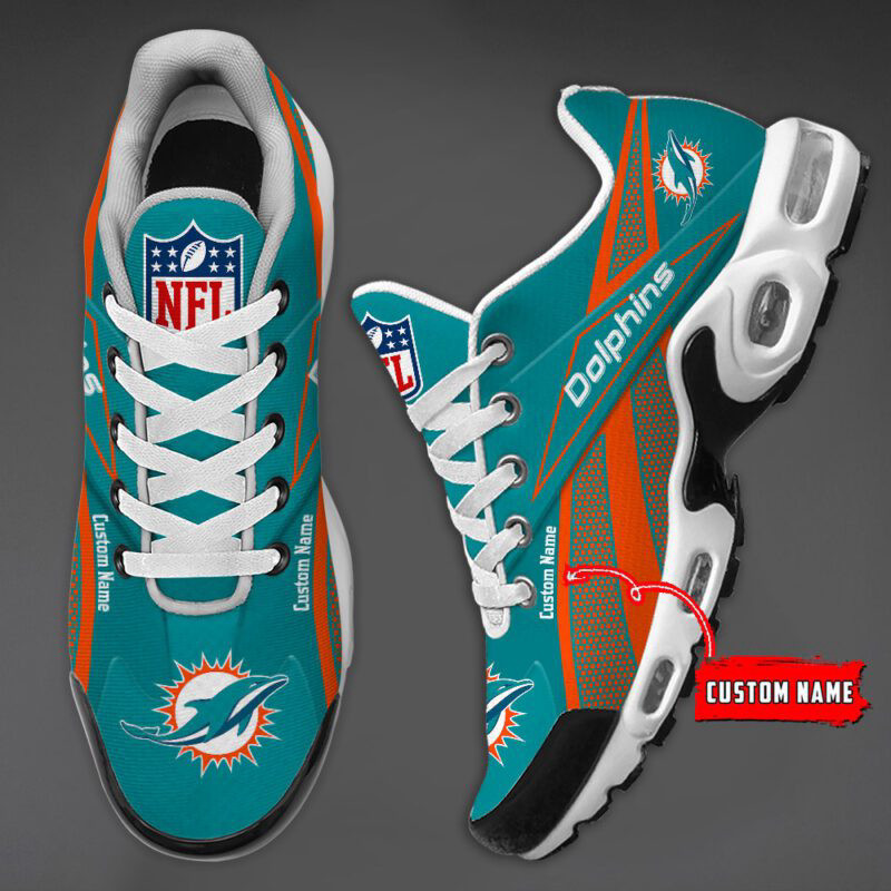 Miami Dolphins Premium Air Max Plus Sport Sneakers For Fan Gifts