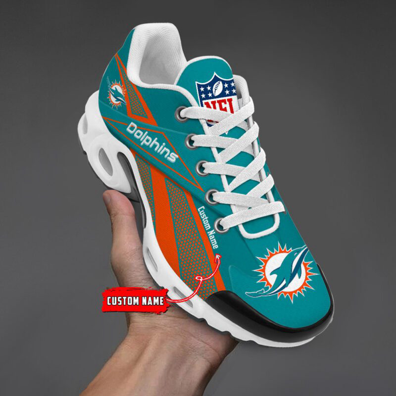 Miami Dolphins Premium Air Max Plus Sport Sneakers For Fan Gifts