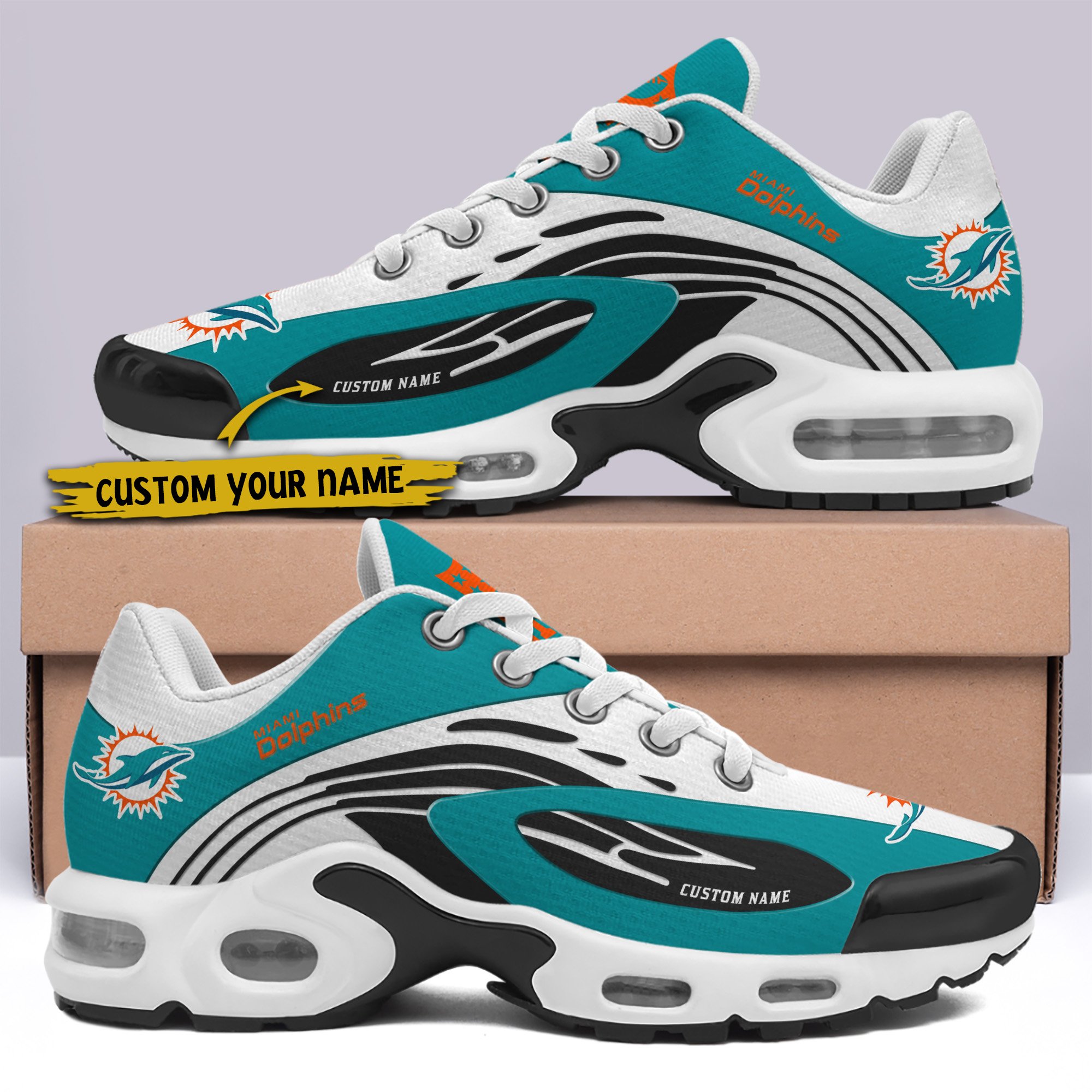Miami Dolphins TN Shoes 2026 Version Custom Your Name