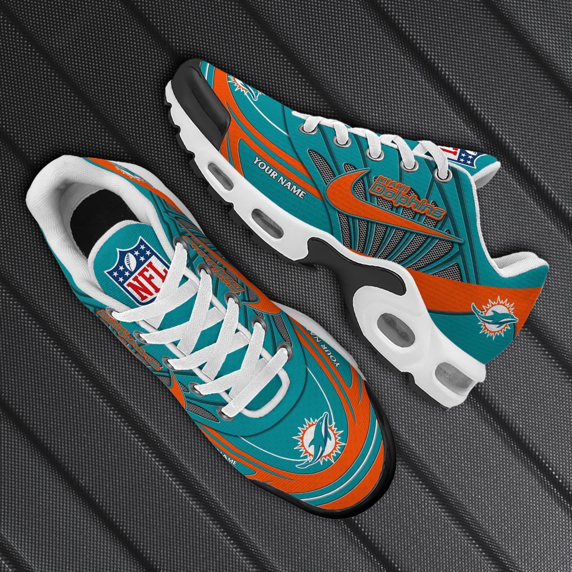 Miami Dolphins TN Shoes 2026 Version Custom Your Name 582