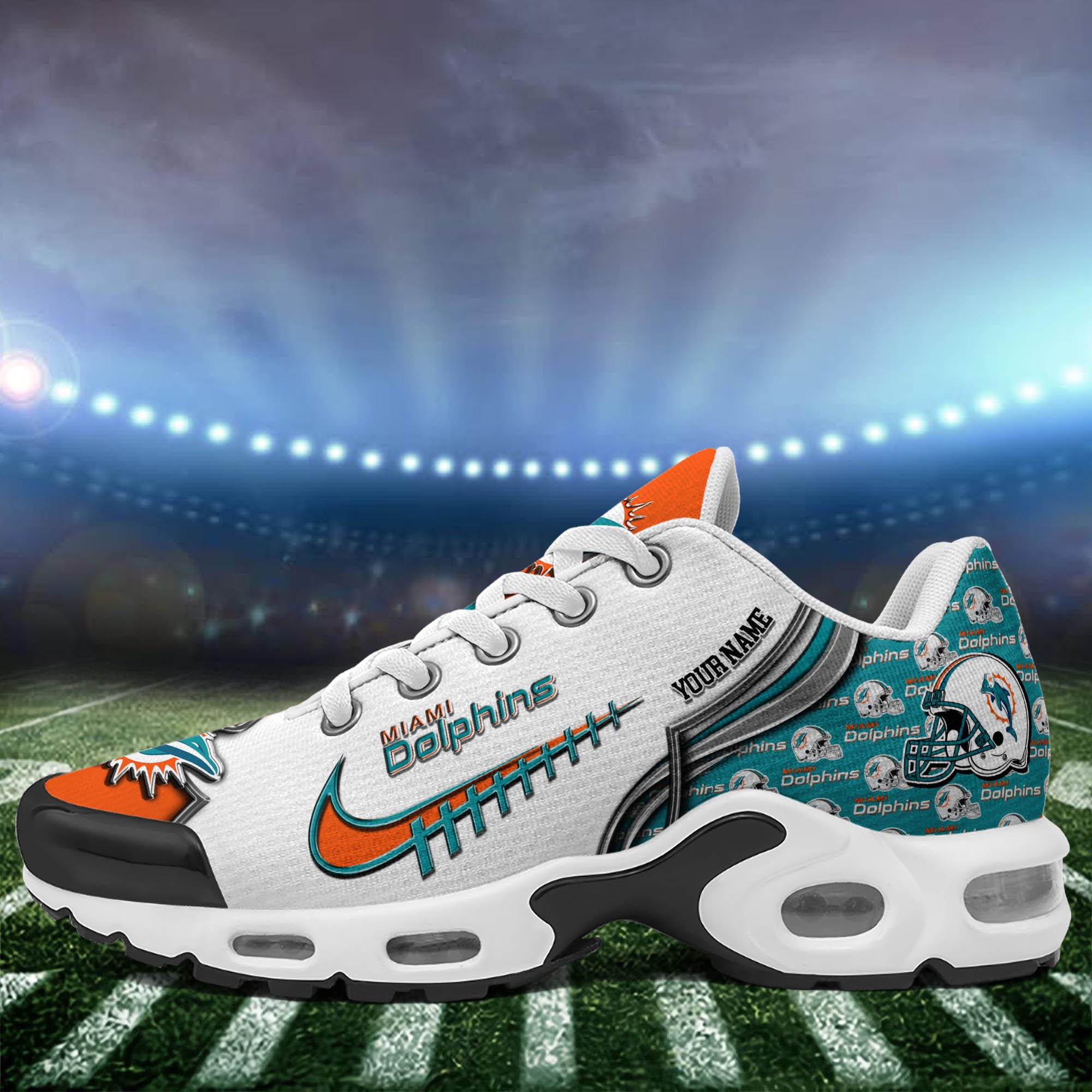 Miami Dolphins TN Shoes 2026 Version Custom Your Name 642