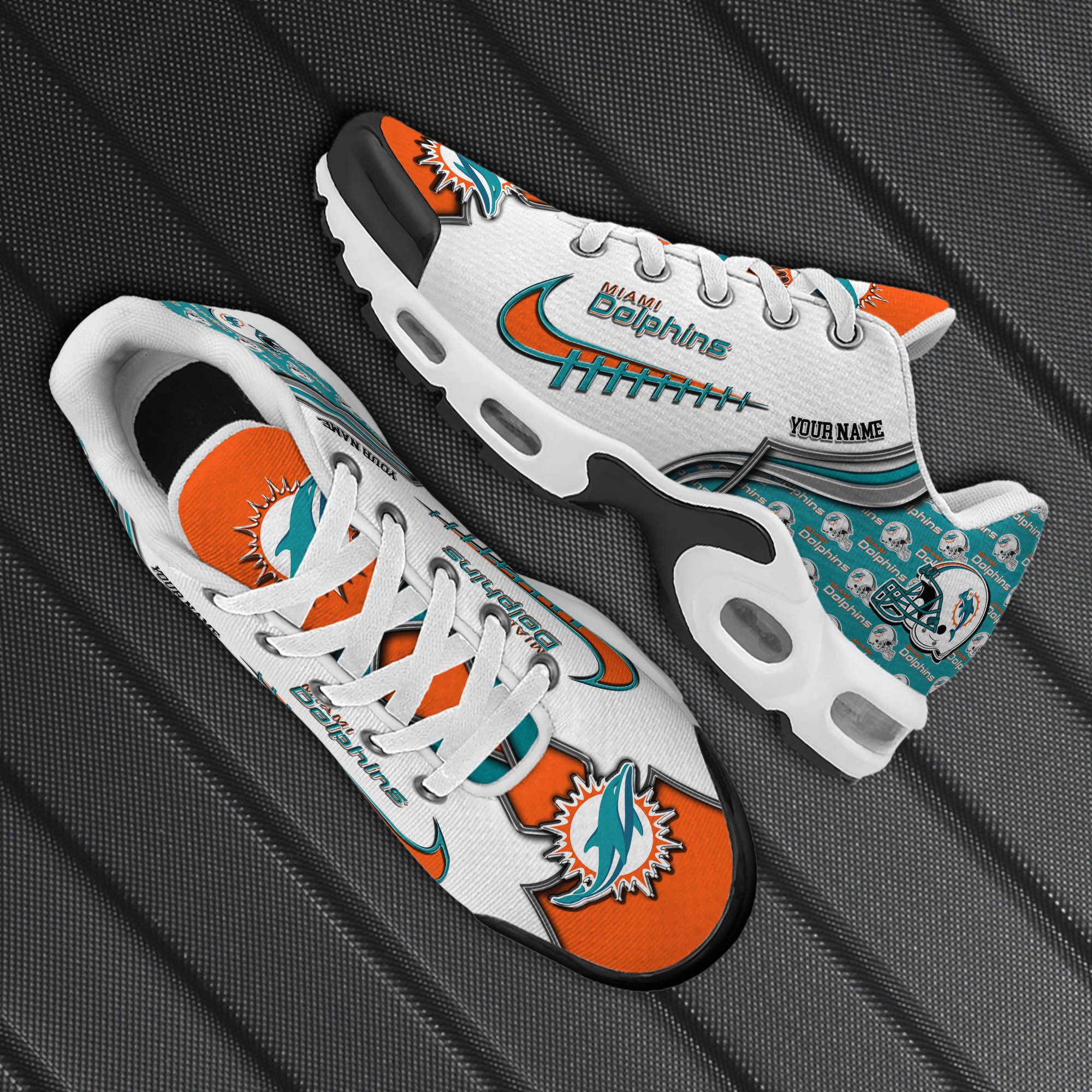 Miami Dolphins TN Shoes 2026 Version Custom Your Name 642