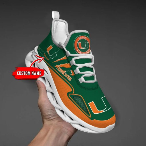 Miami Hurricanes Max Soul Shoes