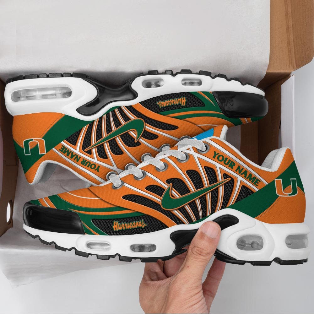 Miami Hurricanes TN Shoes 2026 Version Custom Name