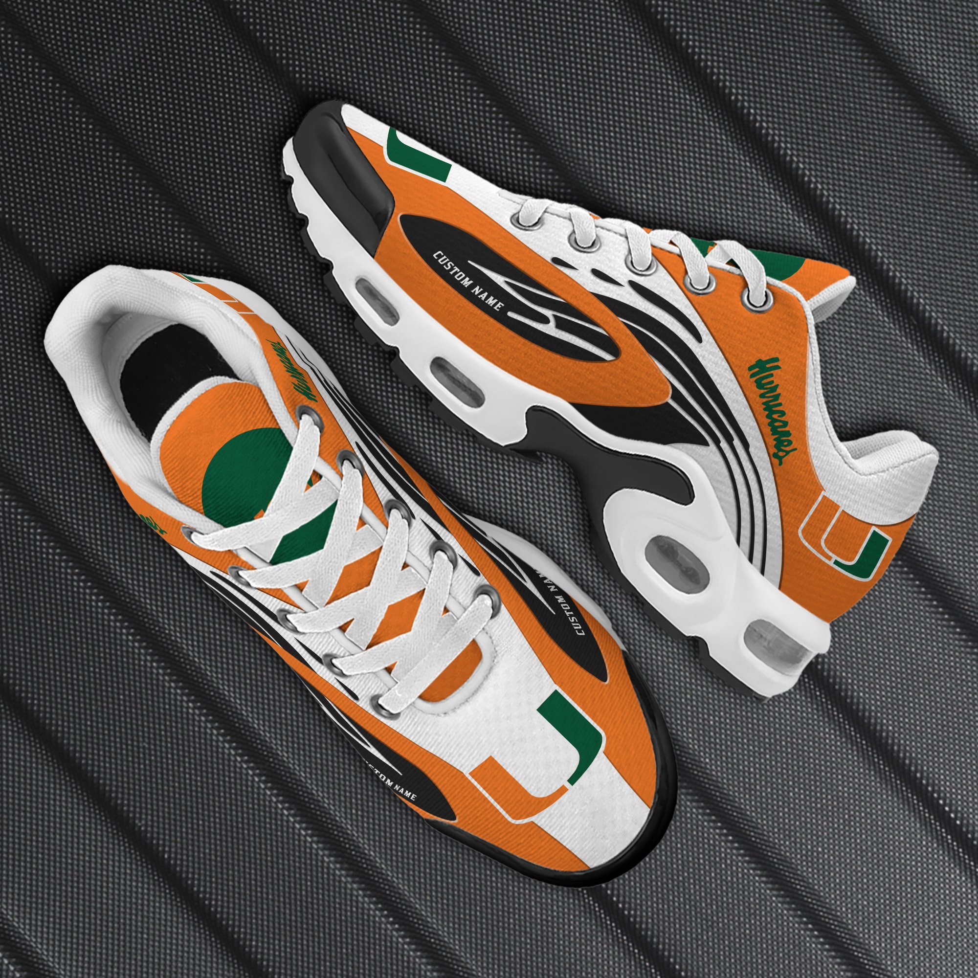 Miami Hurricanes TN Shoes 2026 Version Custom Your Name 026