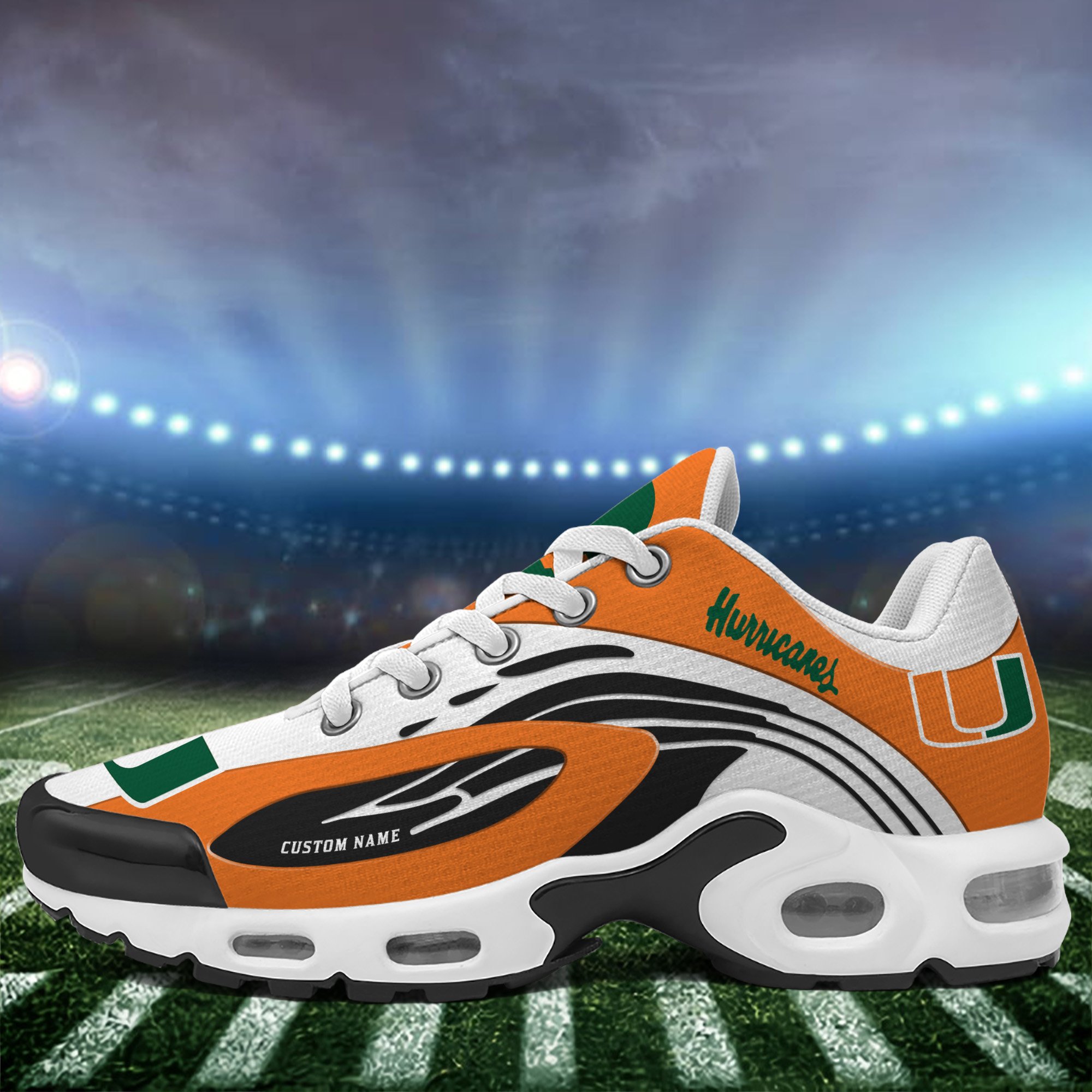 Miami Hurricanes TN Shoes 2026 Version Custom Your Name 026