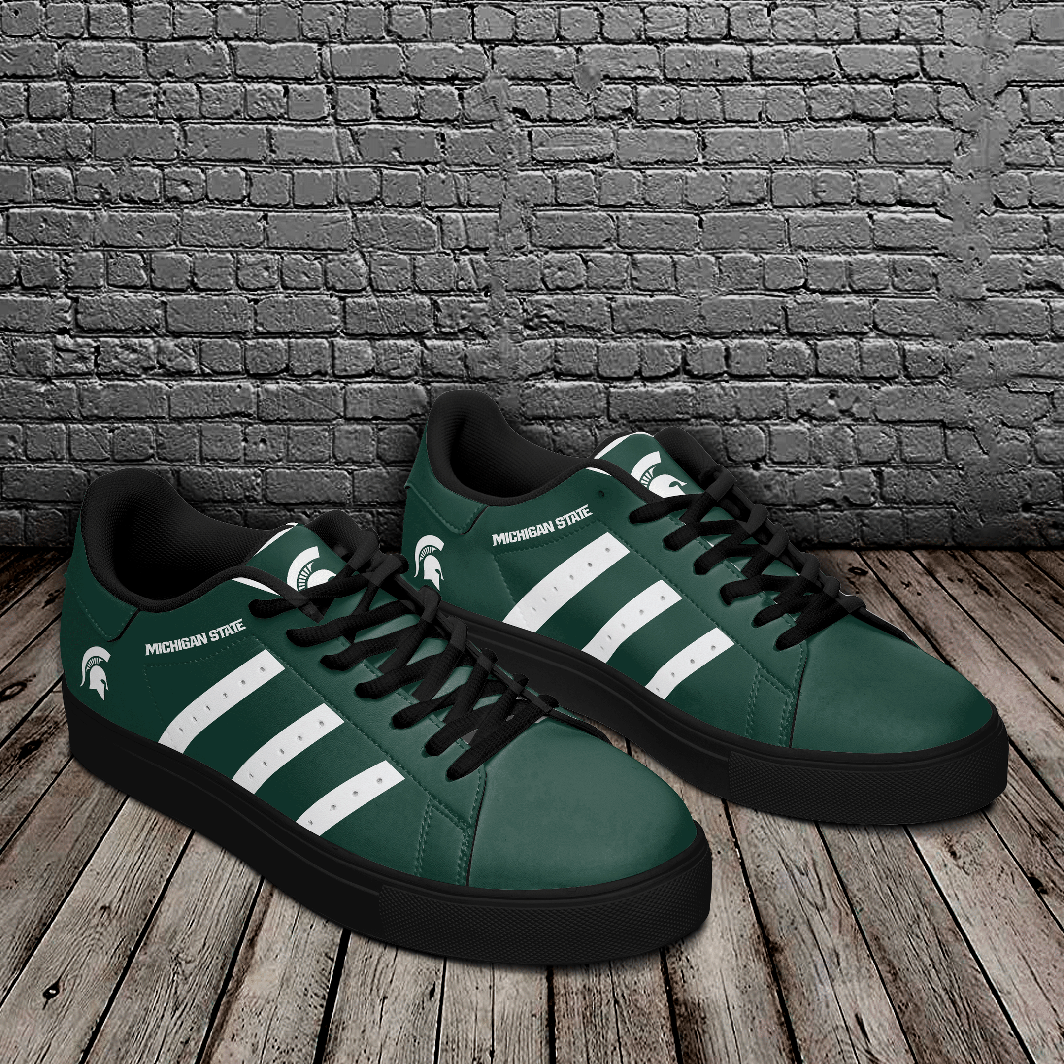 Michigan State Sneakers Shoes