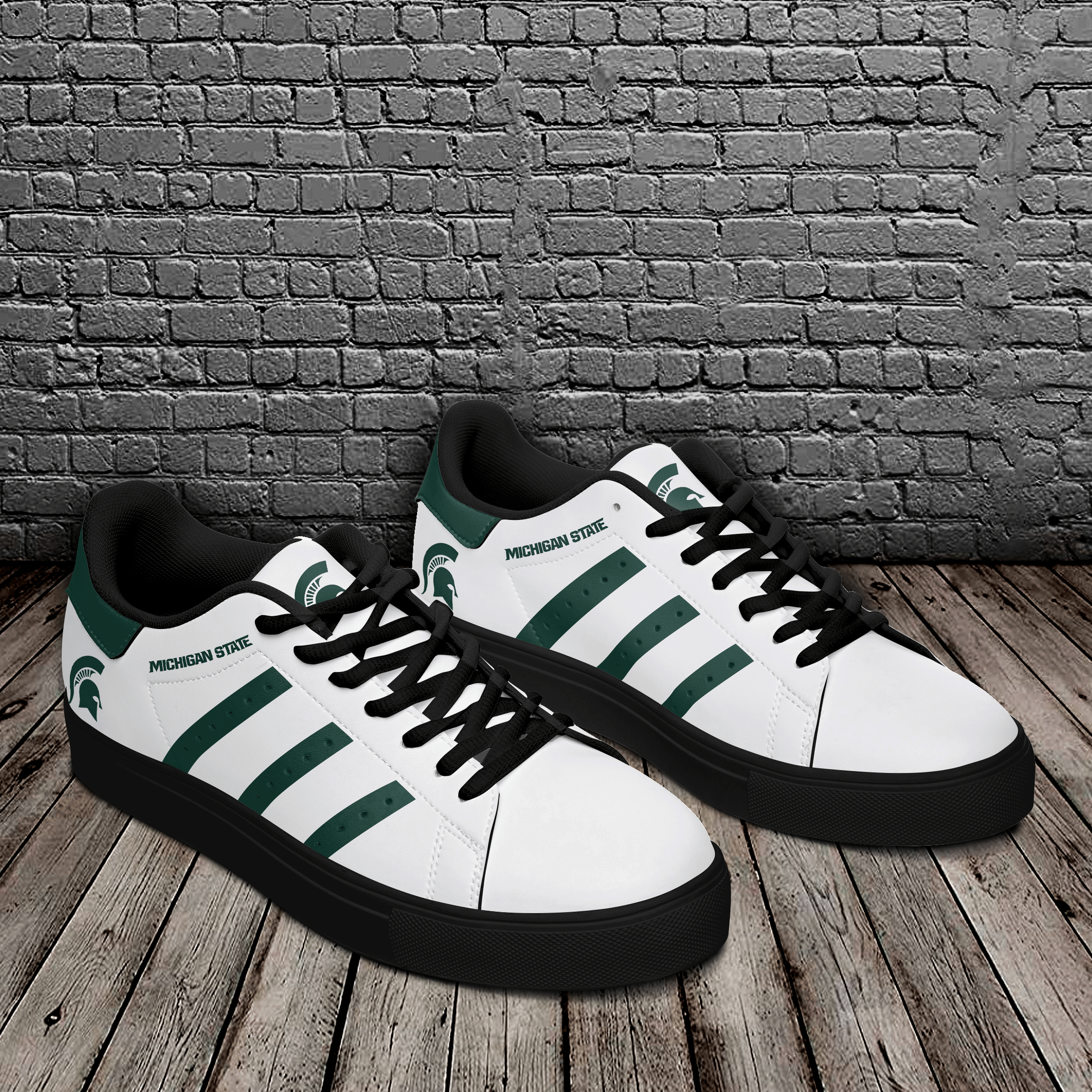 Michigan State Sneakers Shoes