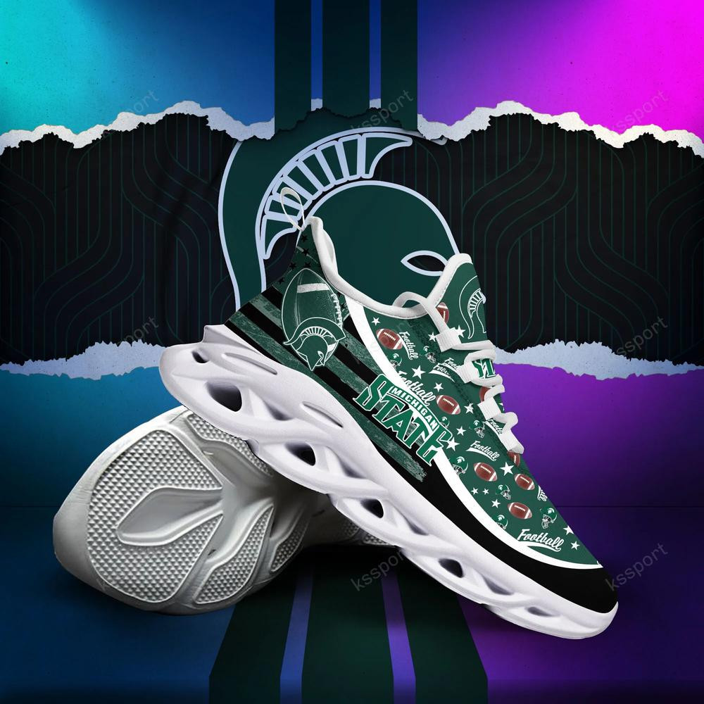 Michigan State Spartans Max Soul Clunky Sneakers