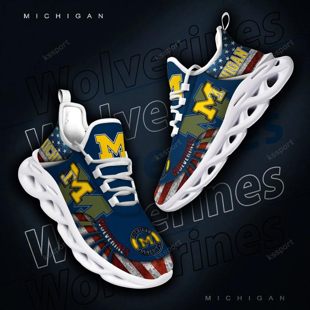 Michigan Wolverines Max Soul Clunky Shoes