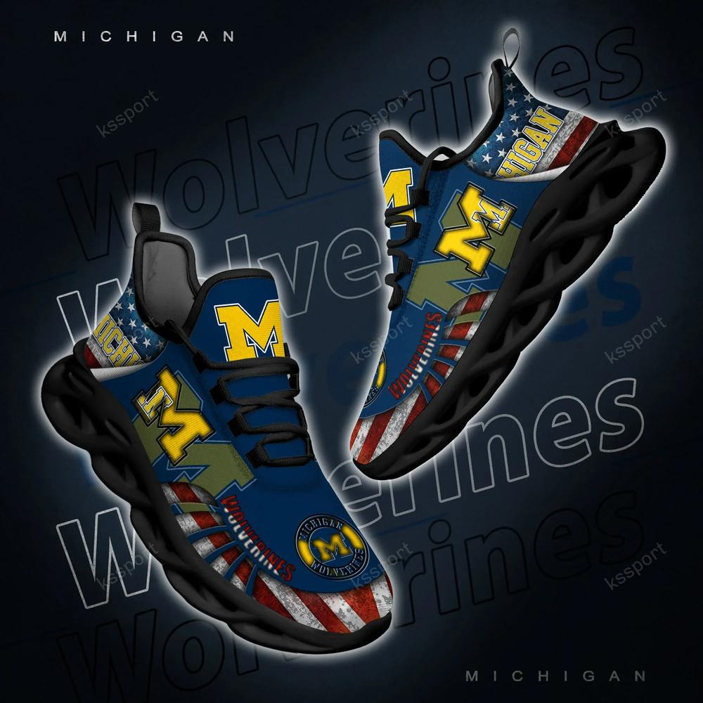 Michigan Wolverines Max Soul Clunky Shoes