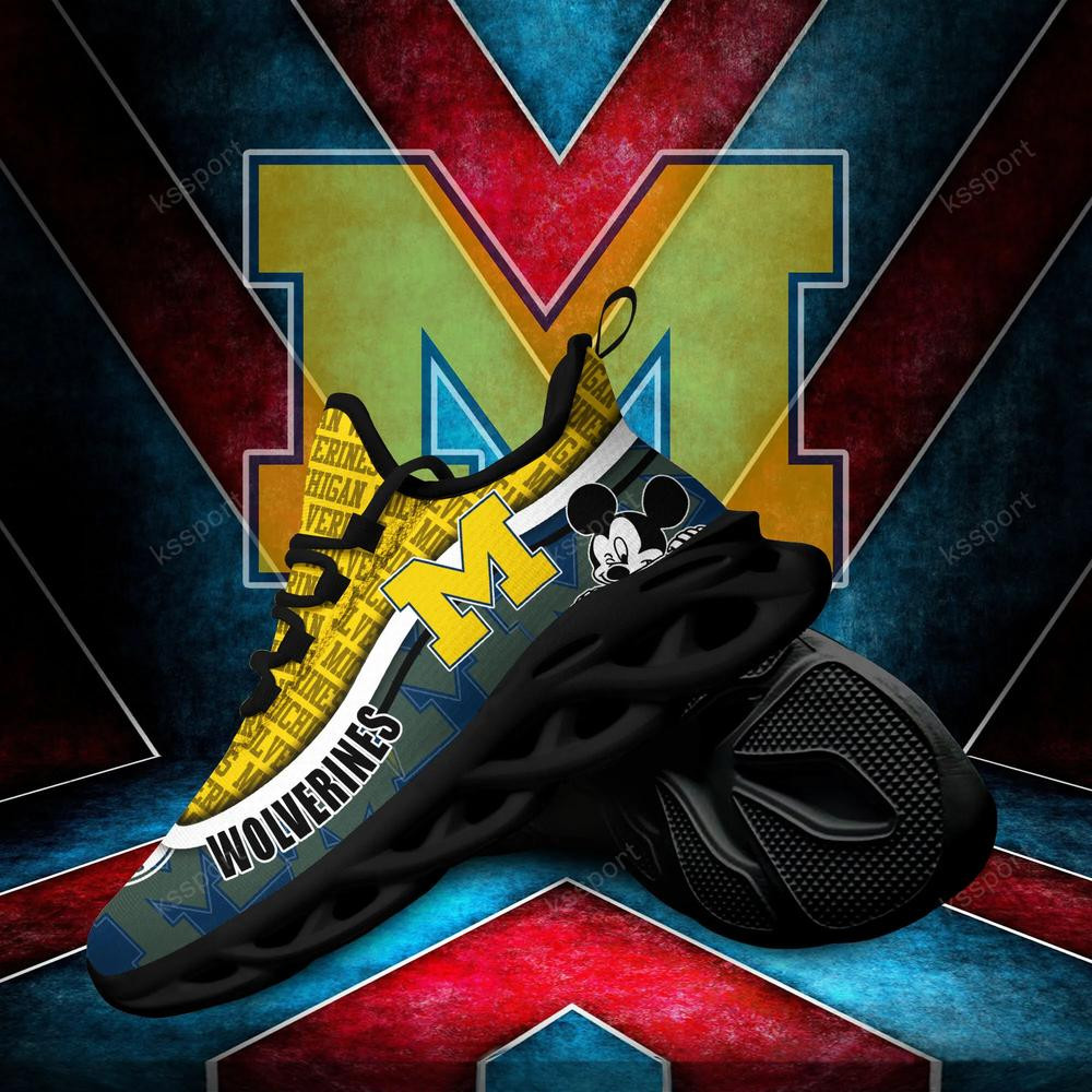 Michigan Wolverines Max Soul Clunky Sneakers