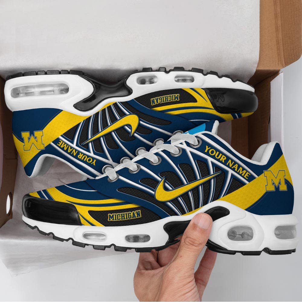 Michigan Wolverines TN Shoes 2026 Version Custom Name