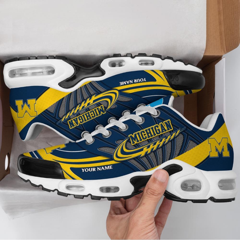 Michigan Wolverines TN Shoes 2026 Version Custom Your Name 594