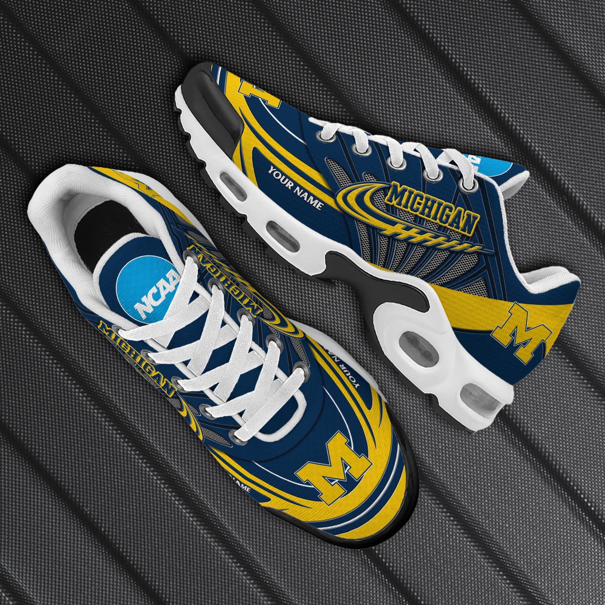 Michigan Wolverines TN Shoes 2026 Version Custom Your Name 594