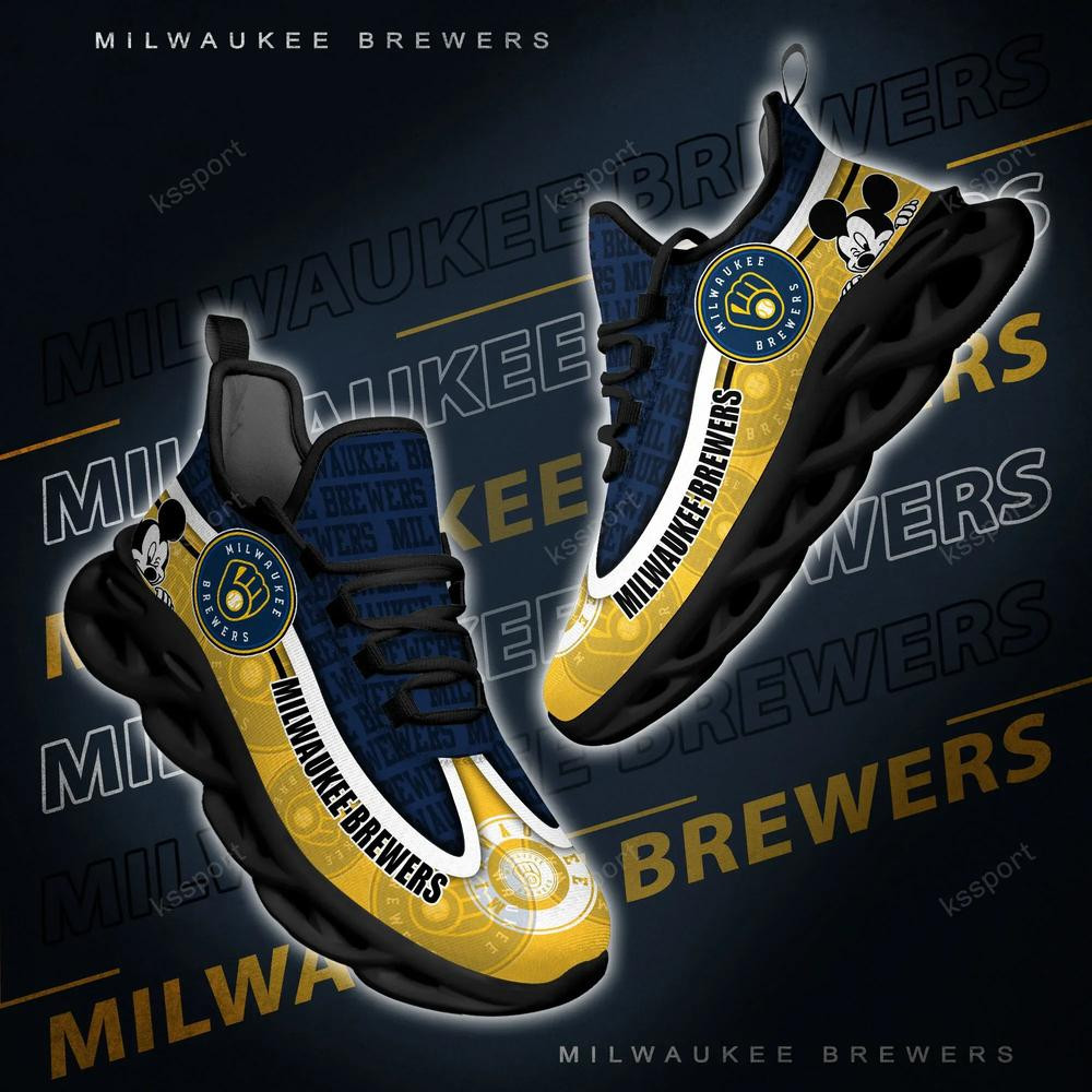 Milwaukee Brewers Max Soul Clunky Sneakers