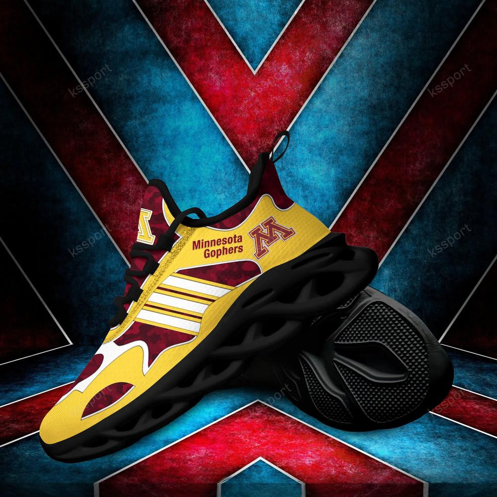Minnesota Golden Gophers Max Soul Clunky, Camo Running Sneakers For Fan Ever