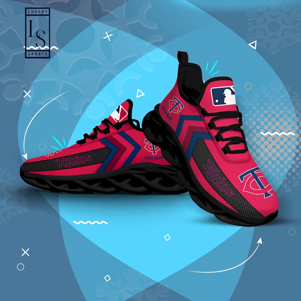 Minnesota Twins Personalized Max Soul Shoes