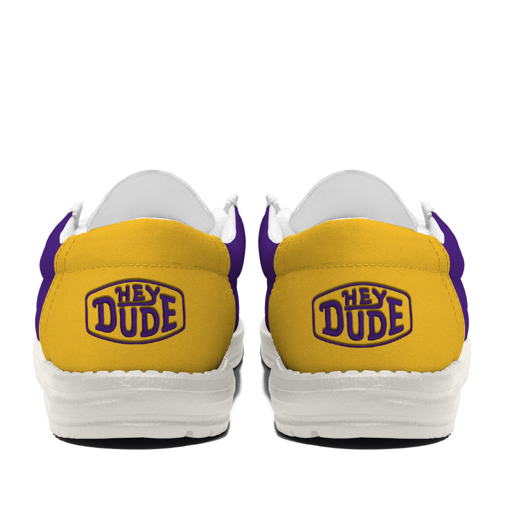 Minnesota Vikings Football Hey Dude Canvas Loafer Shoes – Custom Name