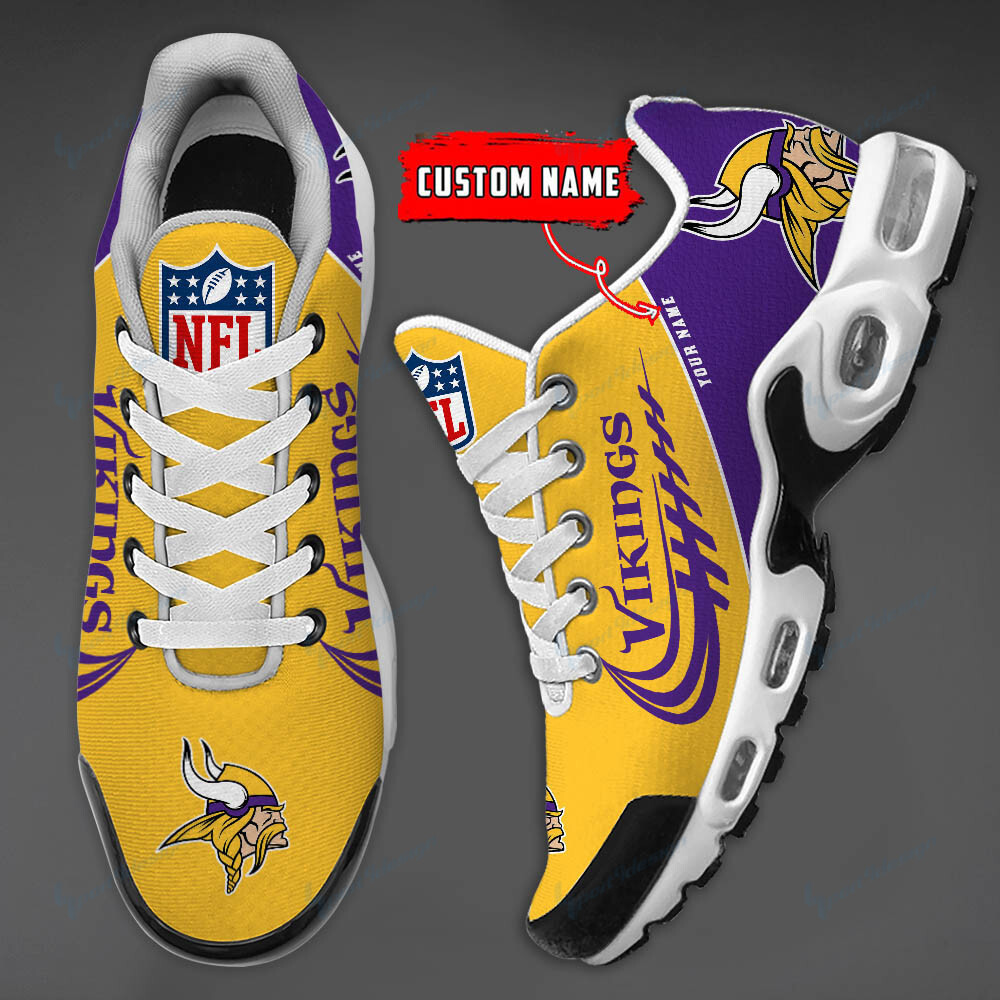 Minnesota Vikings Personalized Air Max Shoes Cushion Sneaker
