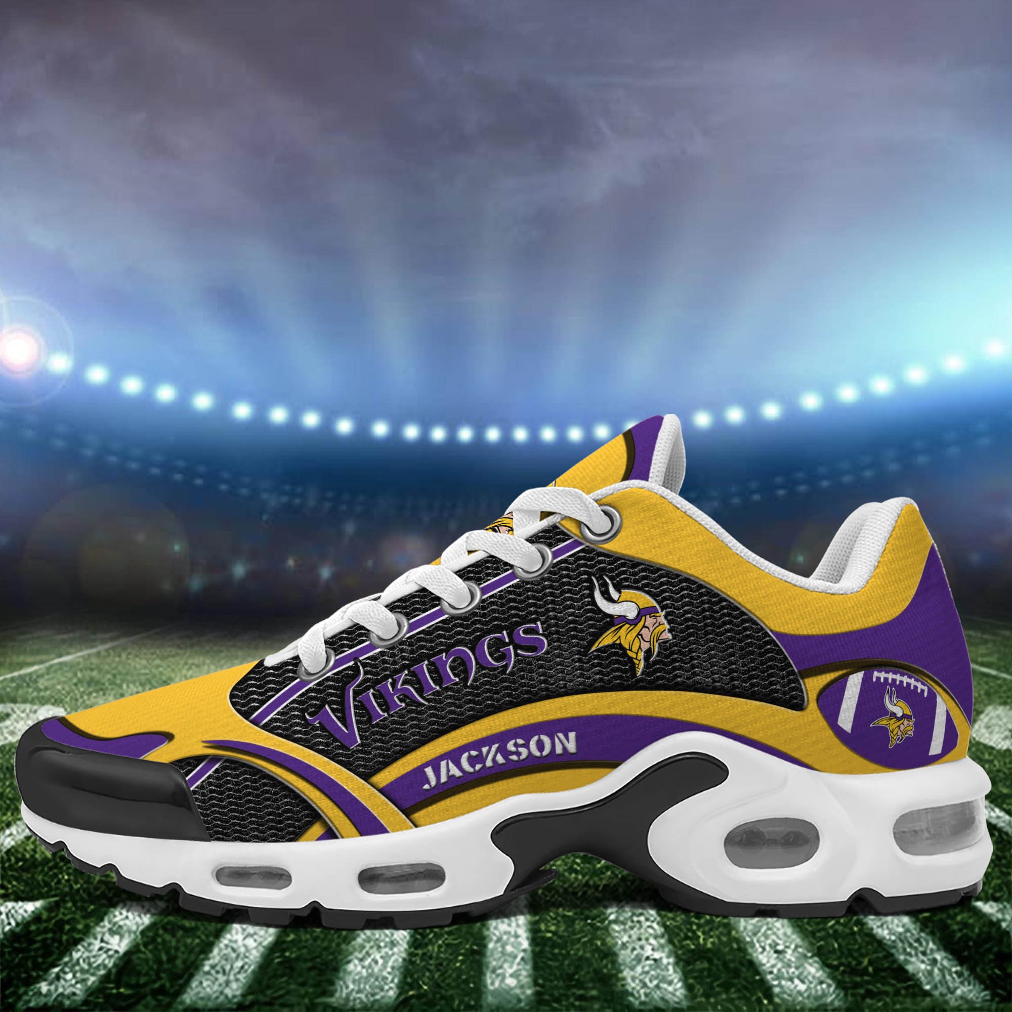 Minnesota Vikings Team TN Shoes 2026 Version Custom Name 889