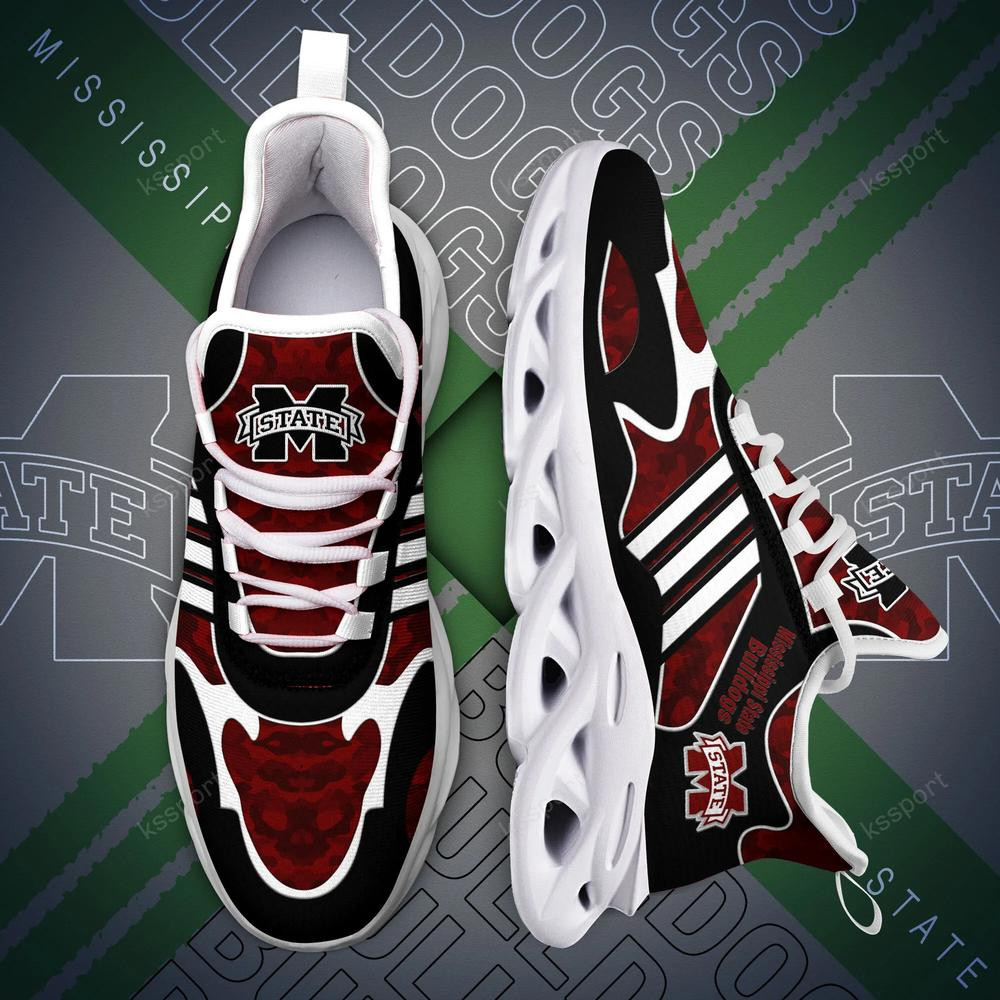 Mississippi State Bulldogs Max Soul Clunky, Camo Running Sneakers For Fan Ever