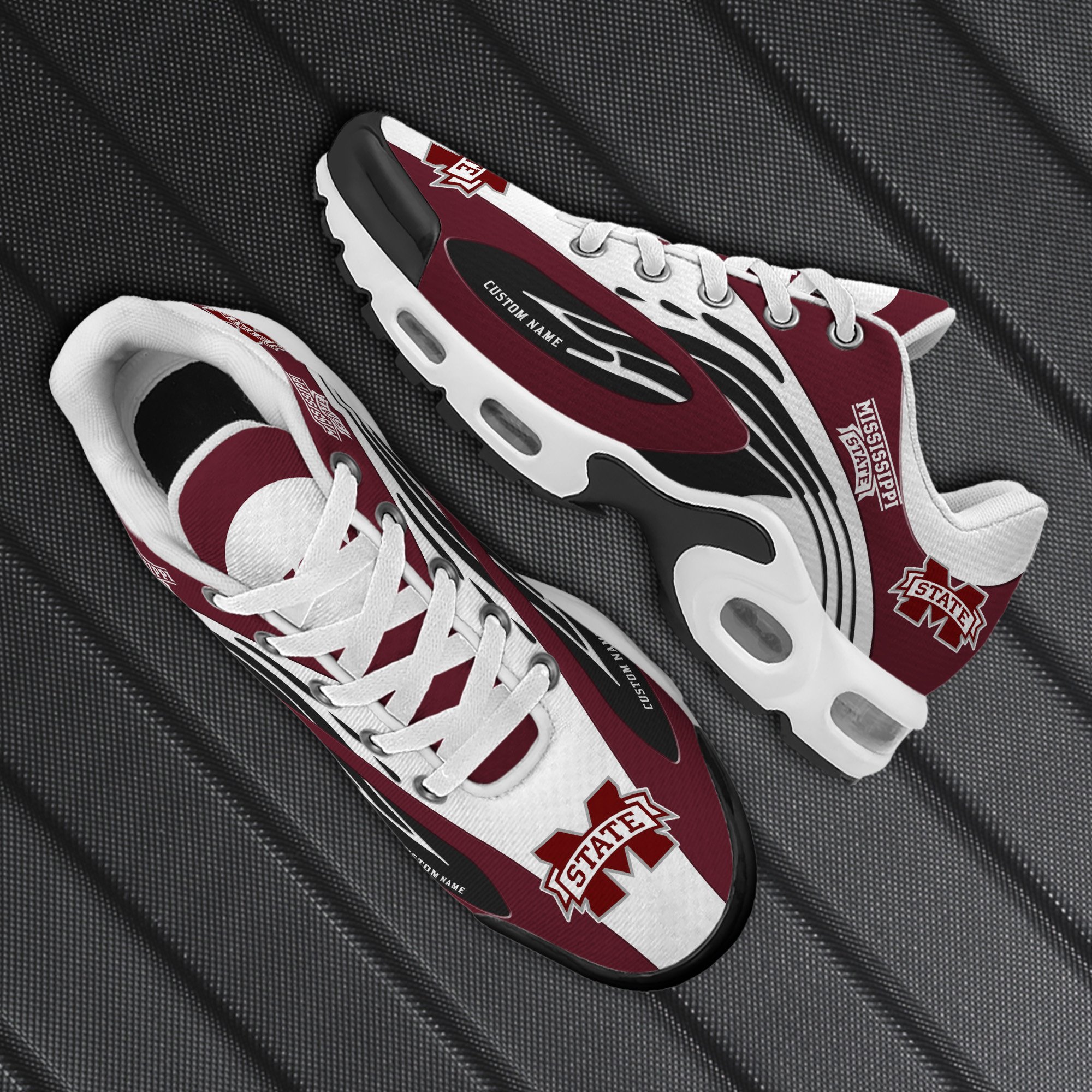 Mississippi State Bulldogs TN Shoes 2026 Version Custom Your Name 026