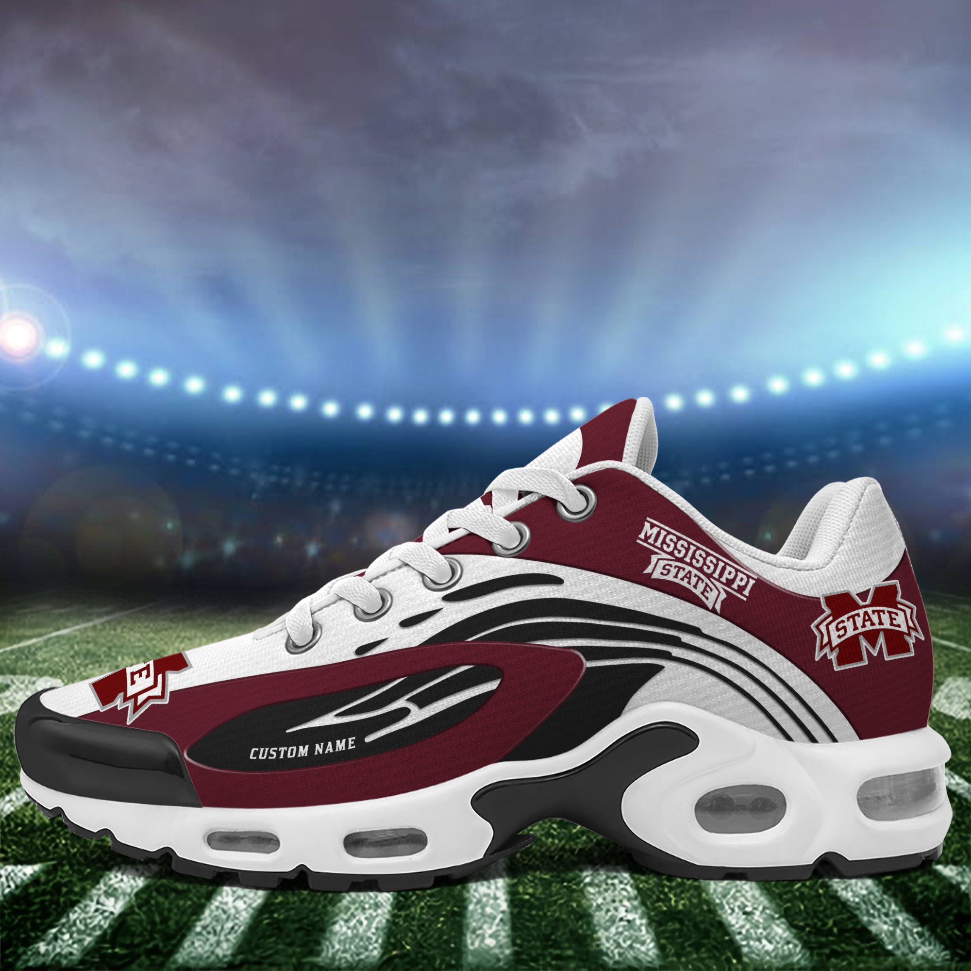 Mississippi State Bulldogs TN Shoes 2026 Version Custom Your Name 026