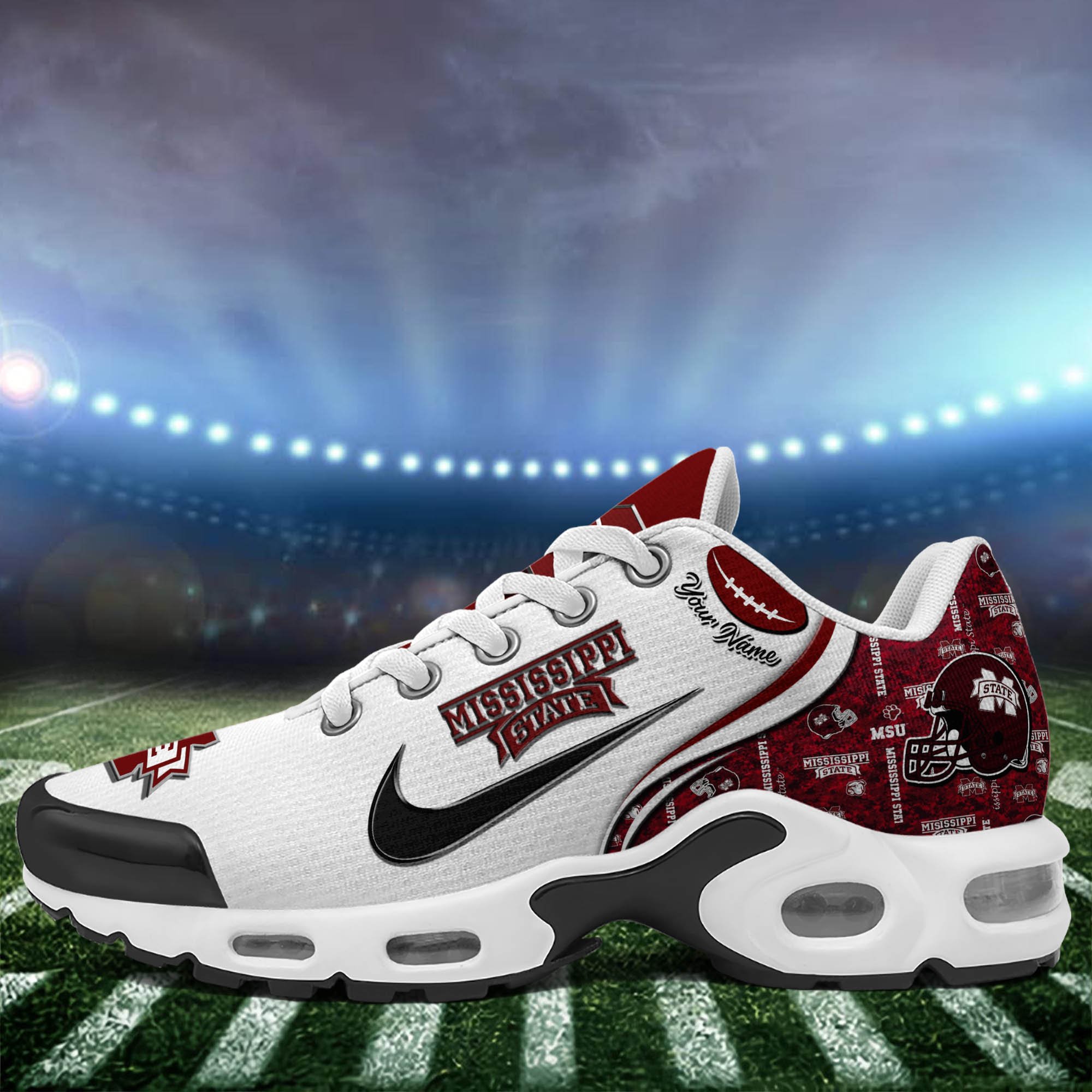Mississippi State Bulldogs TN Shoes 2026 Version Custom Your Name 499