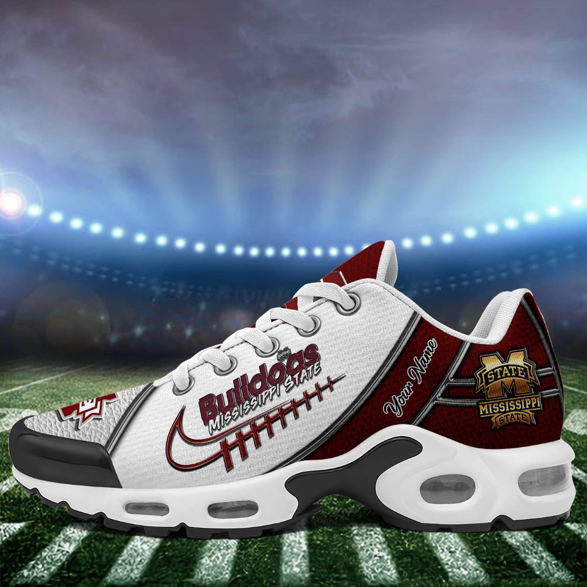 Mississippi State Bulldogs TN Shoes 2026 Version Custom Your Name, Football Team Shoes, Football Shoes For Fans, Sport Gifts, Gifts For Lovers ETHY