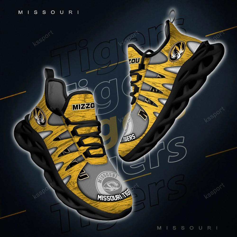 Missouri Tigers Max Soul Shoes, Running Sneakers