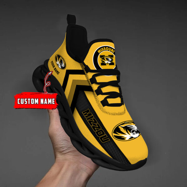 Missouri Tigers Personalized Custom Name Max Soul Shoes DS003
