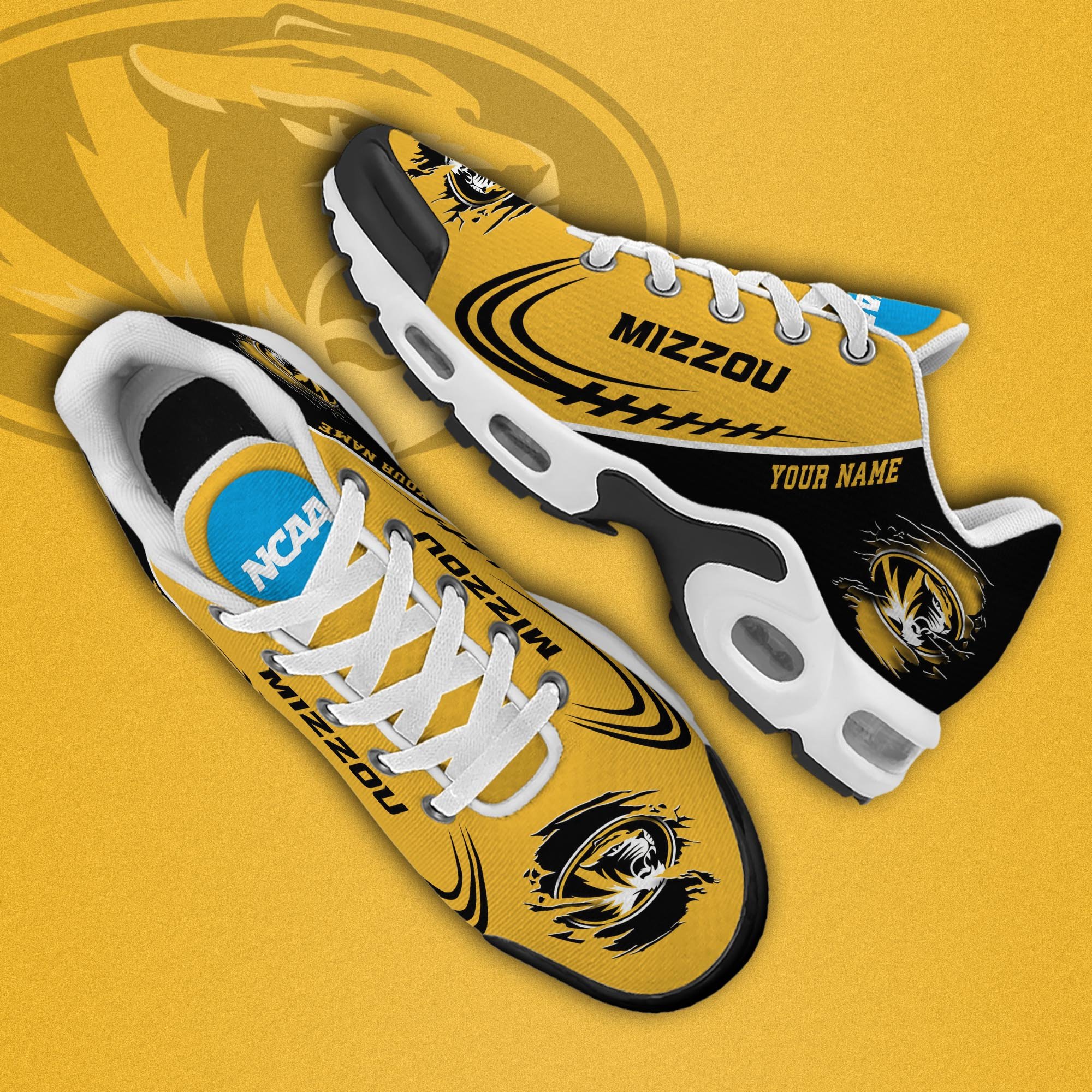 Missouri Tigers TN Shoes 2026 Version Custom Name