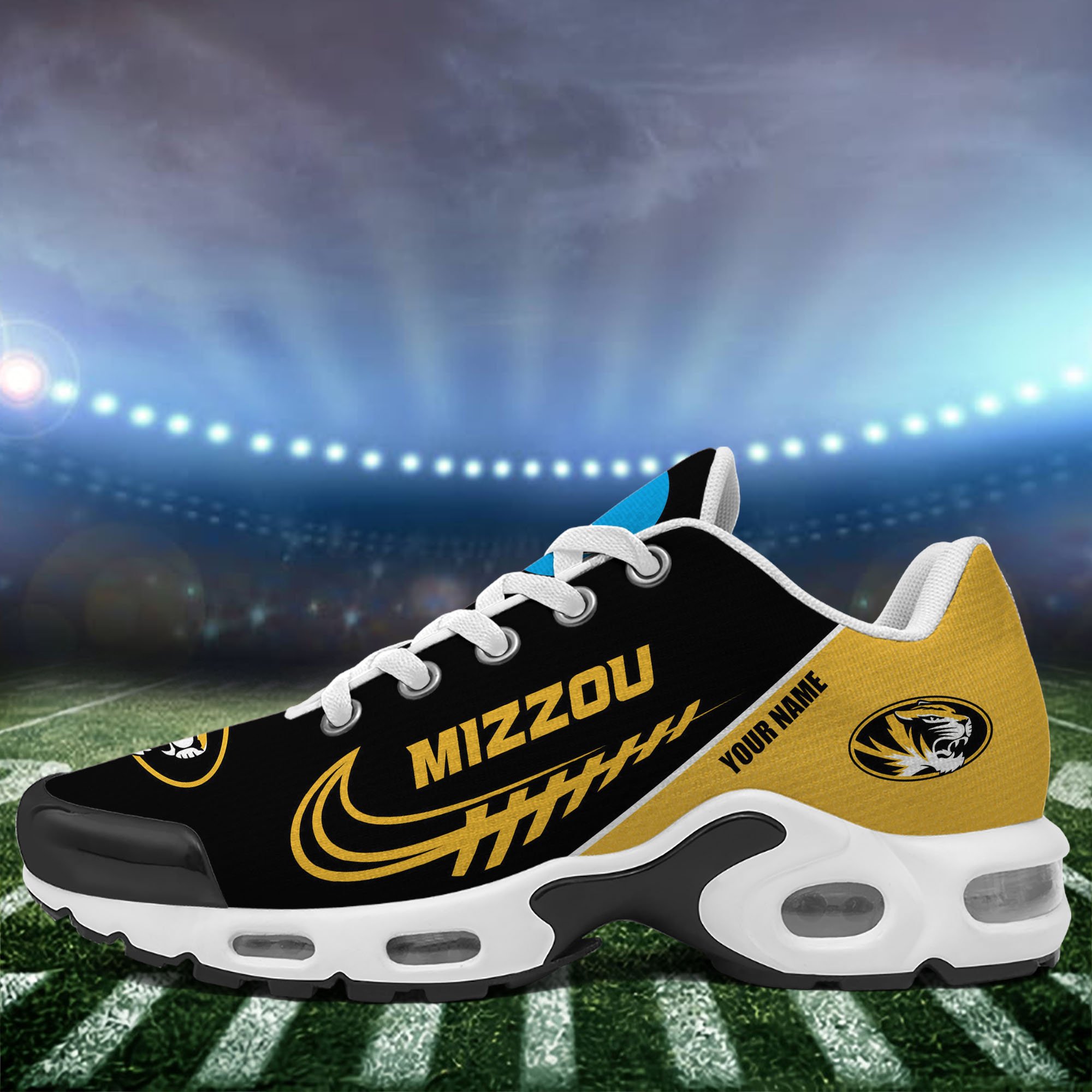 Missouri Tigers TN Shoes Custom Your Name 514