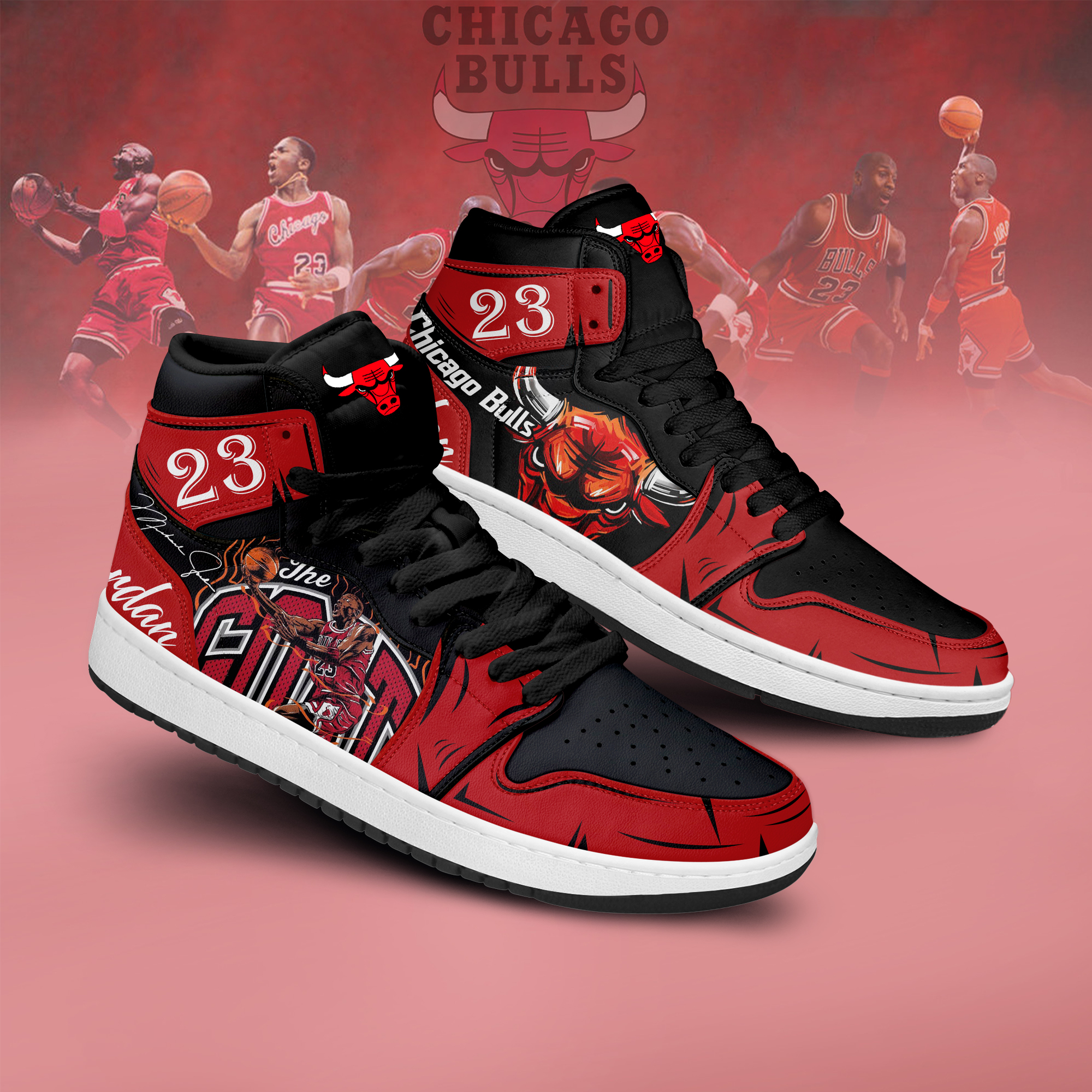 MJ23 Chicago Bulls Shoes 04