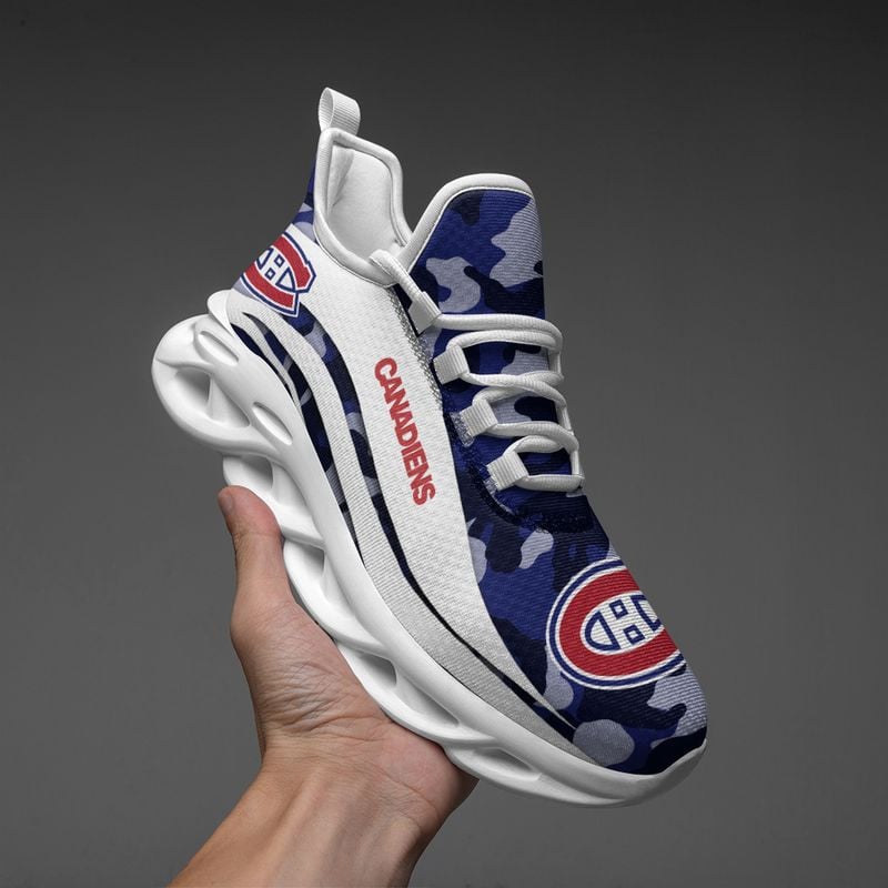 Montreal Canadiens Camo Pattern Max Soul Shoes NEW019765