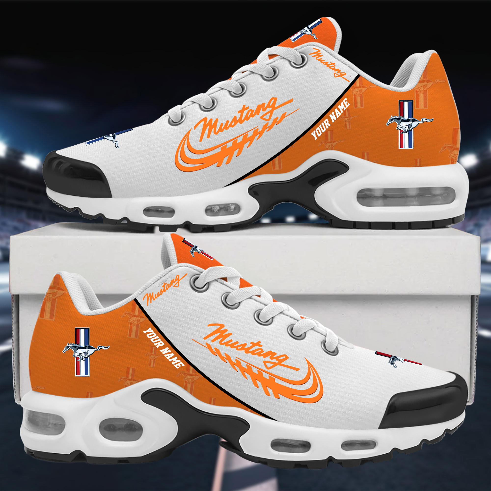 Mustang Custom Name Sport Shoes VS40