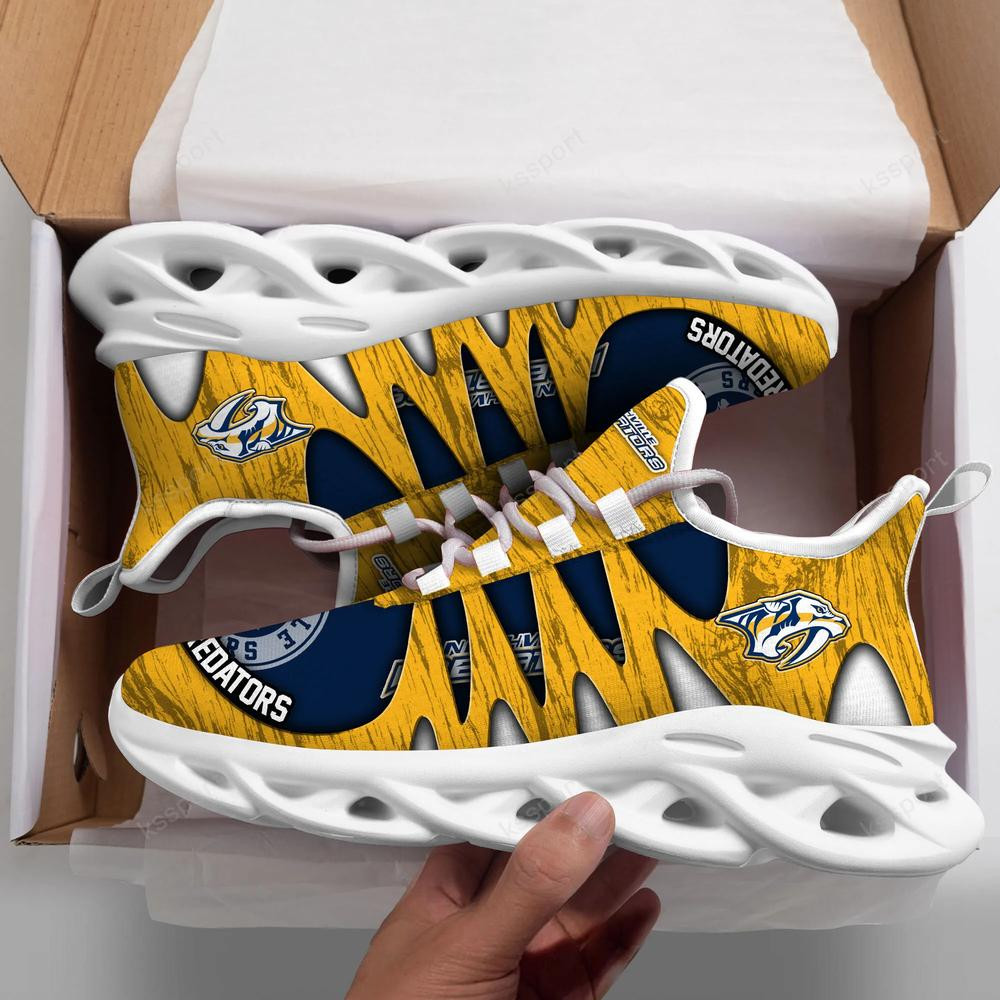 Nashville Predators Max Soul Shoes, Running Sneakers