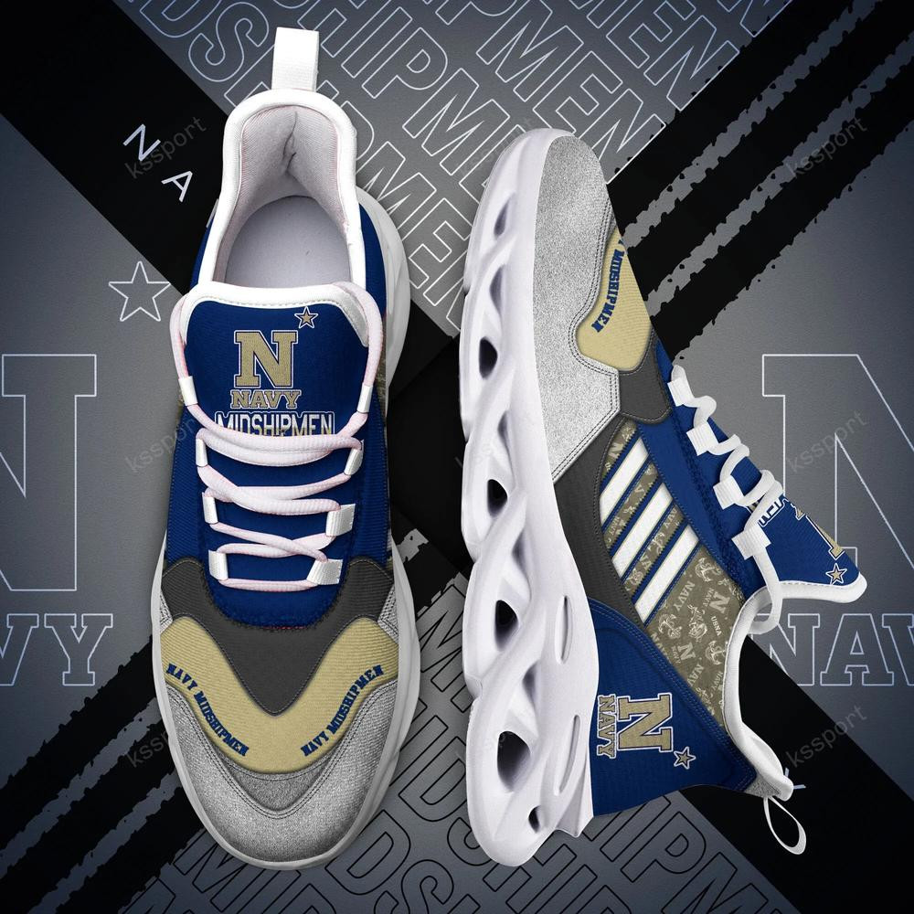 Navy Midshipmen Max Soul Clunky, Running Sneakers
