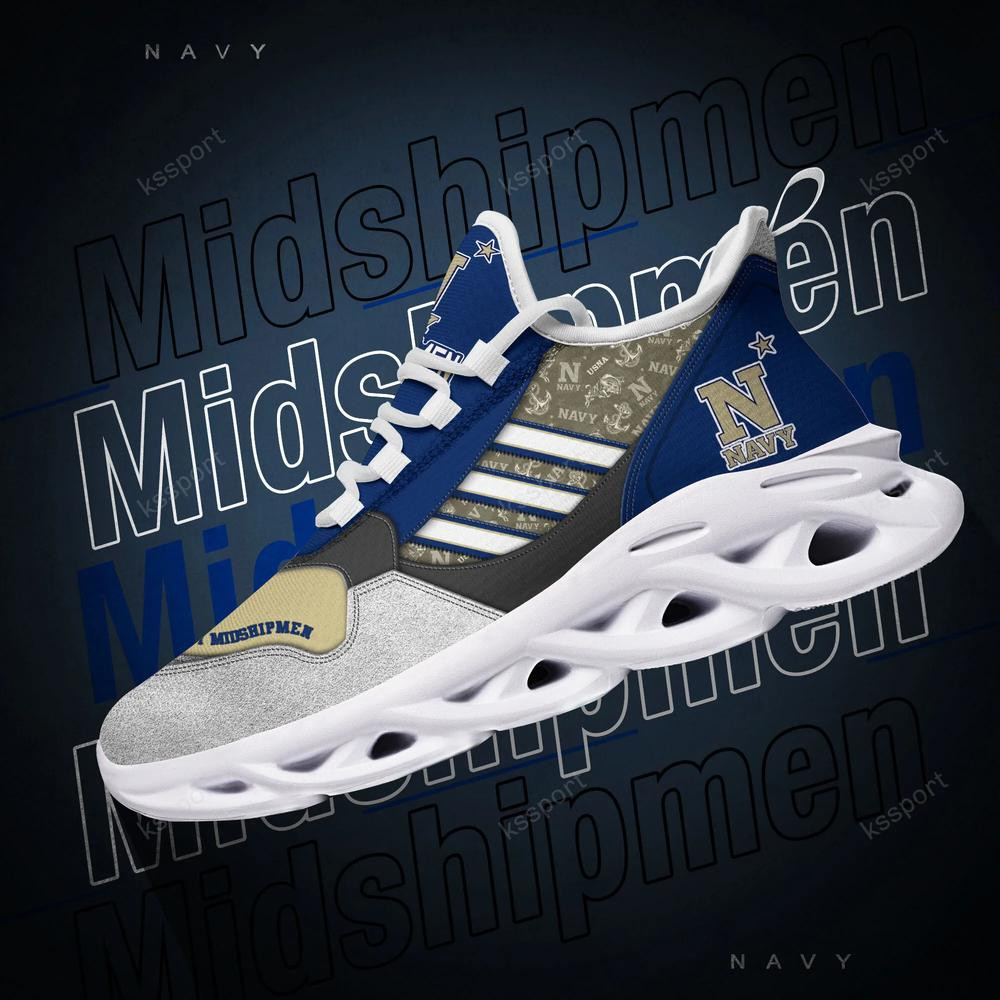 Navy Midshipmen Max Soul Clunky, Running Sneakers