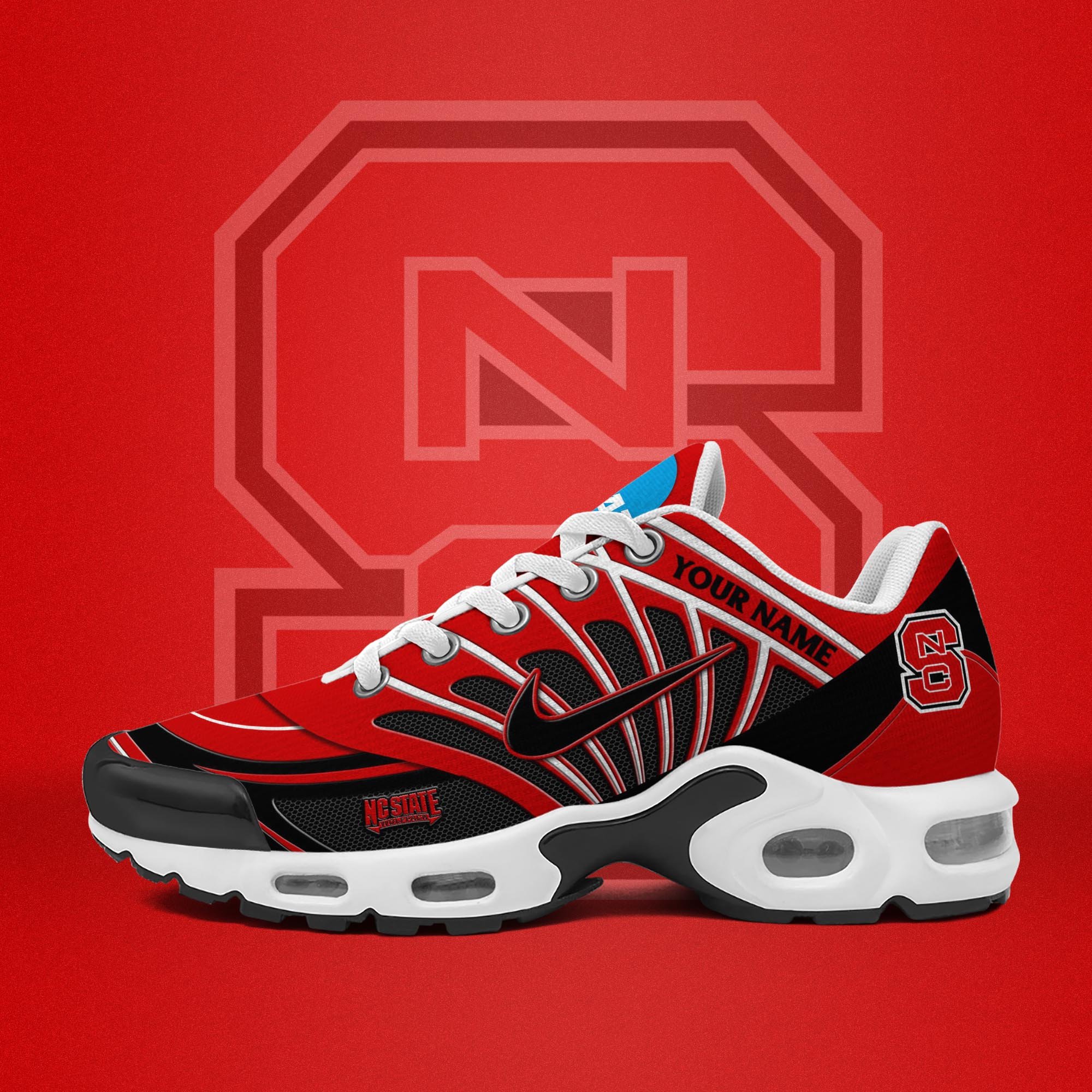 NC State Wolfpack TN Shoes 2026 Version Custom Name