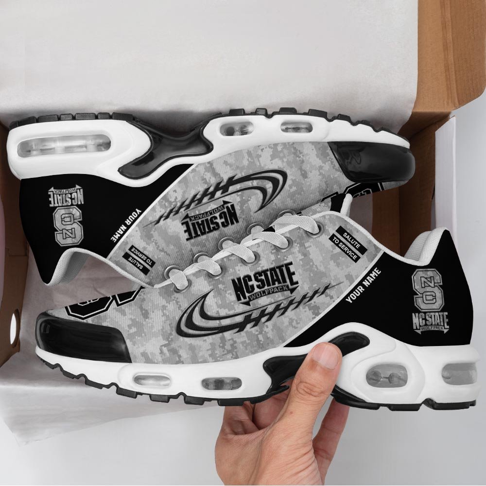 NC State Wolfpack TN Shoes 2026 Version Custom Name, Camouflage Shoes PH585