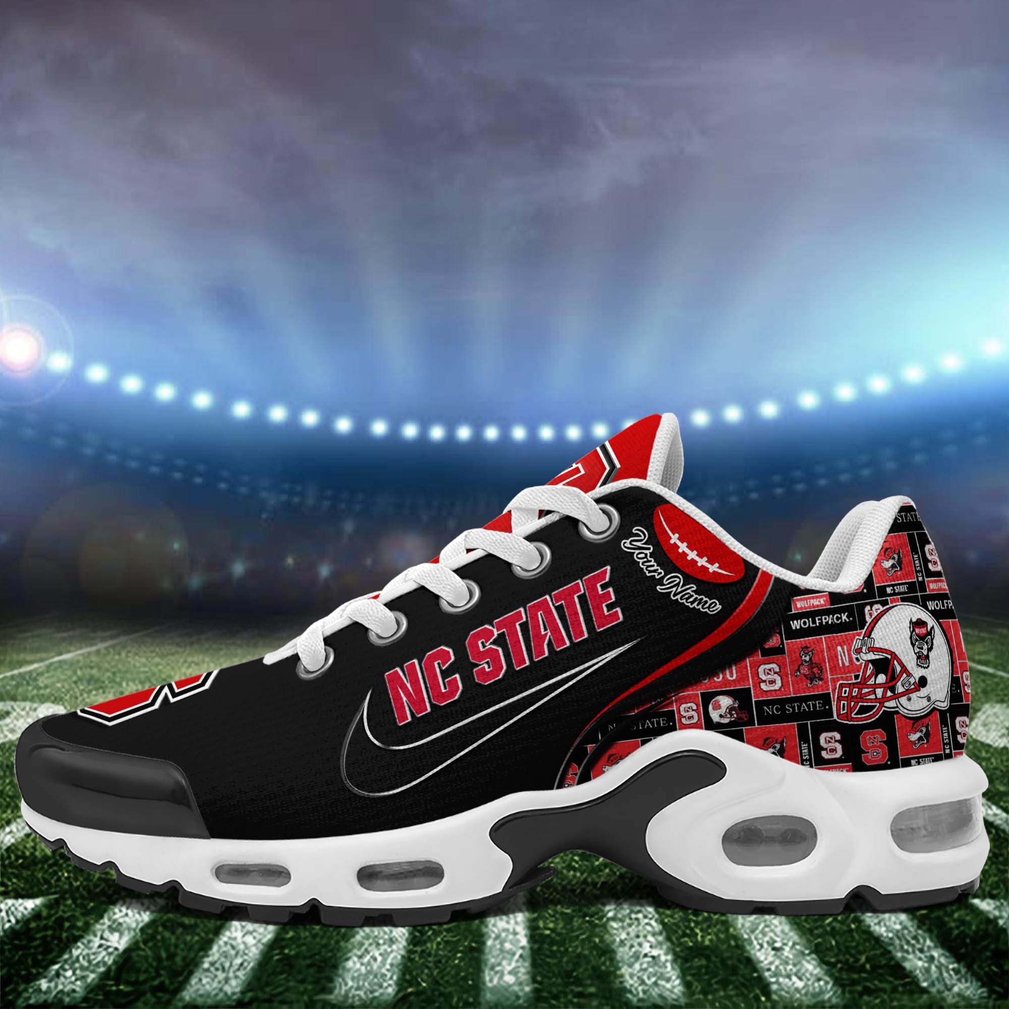 NC State Wolfpack TN Shoes 2026 Version Custom Your Name 499