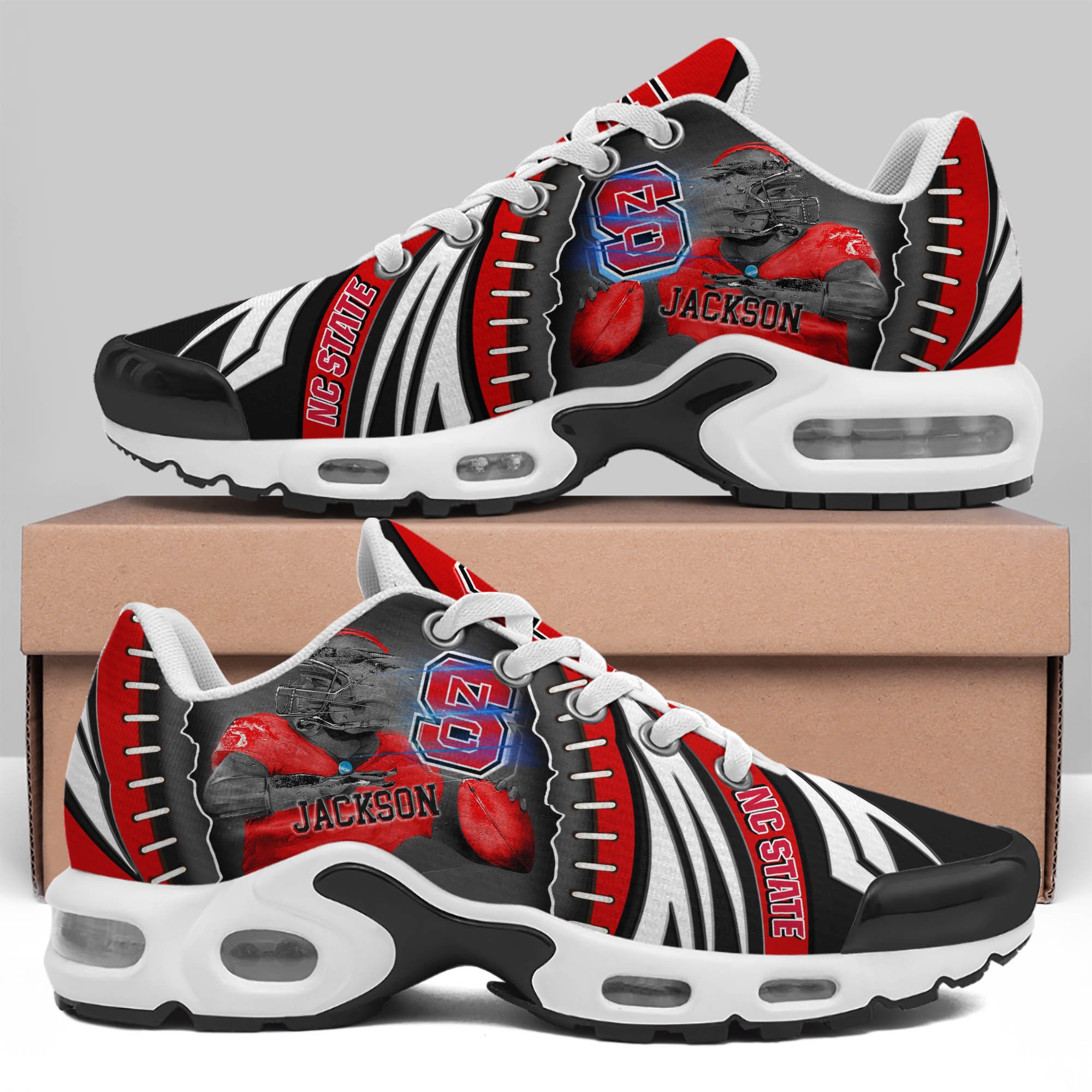 NC State Wolfpack TN Shoes 2026 Version Custom Your Name 919