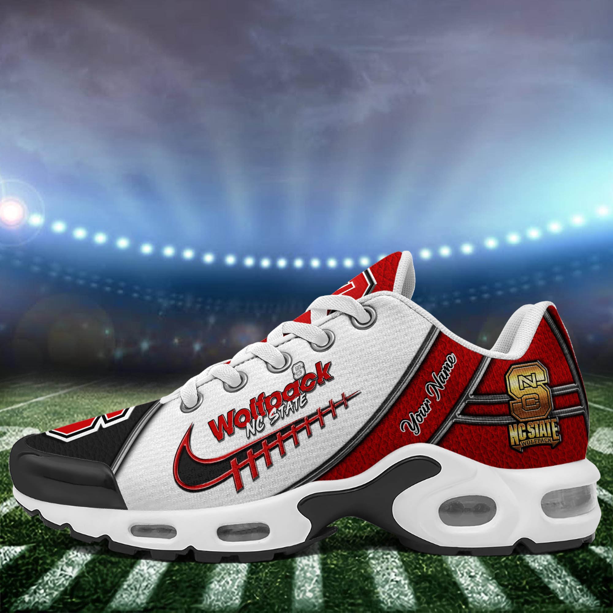 NC State Wolfpack TN Shoes 2026 Version Custom Your Name, Football Team Shoes 516