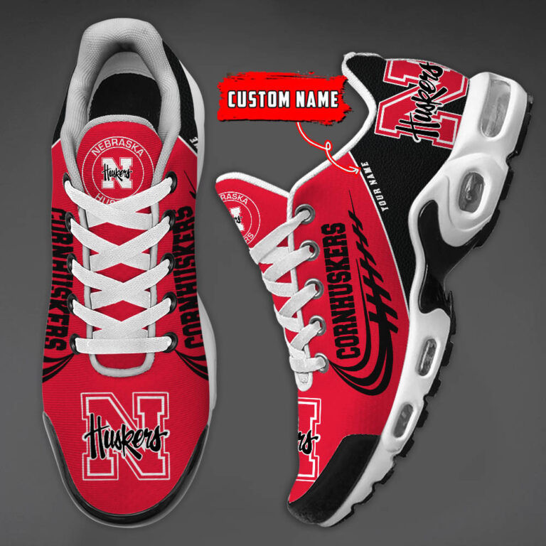 Nebraska Cornhuskers Custom Name TN Shoes DS001