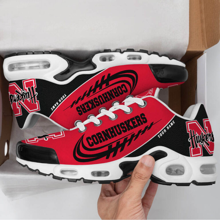 Nebraska Cornhuskers Custom Name TN Shoes DS001