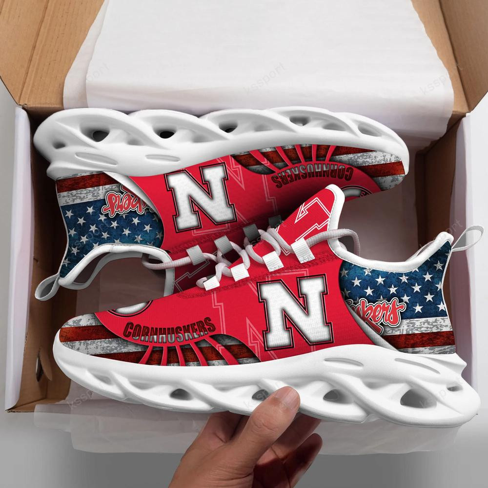 Nebraska Cornhuskers Max Soul Clunky Shoes