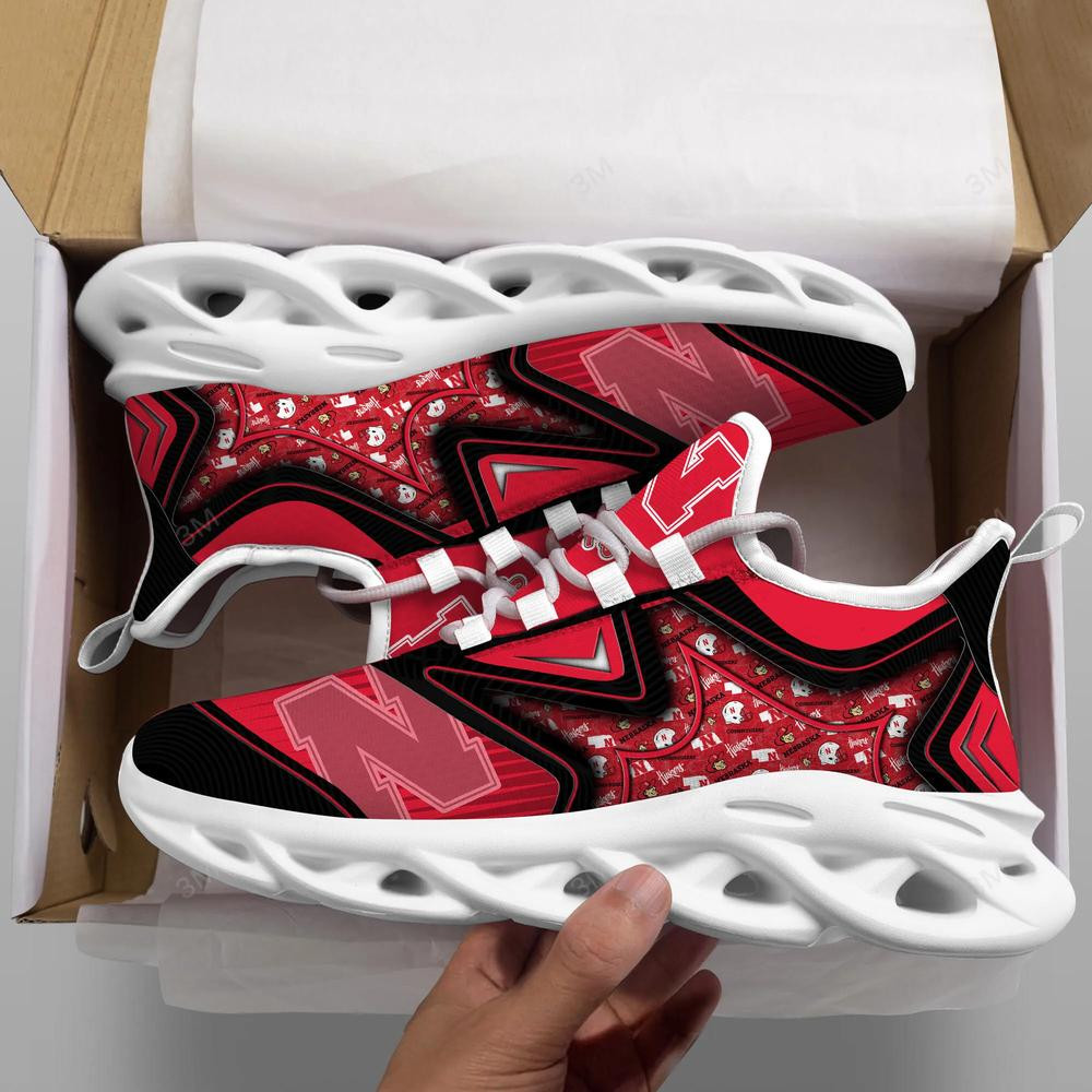 Nebraska Cornhuskers Max Soul Clunky Shoes